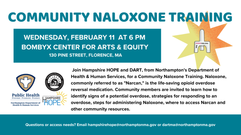 Community Naloxone Training