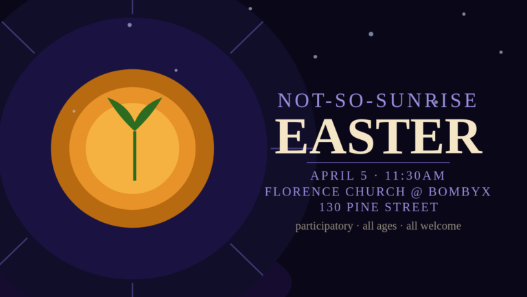 Not-So-Sunrise Easter Service
