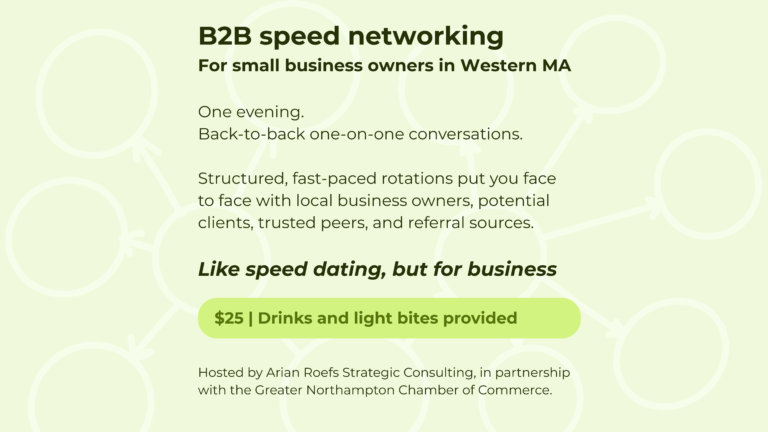 B2B Speed Networking for Small Business Owners